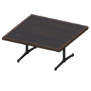 Animal Crossing Large café table|Black Image