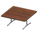 Large café table Dark brown