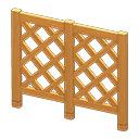 Animal Crossing Large lattice fence|  Natural Image