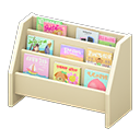 Large magazine rack Ivory