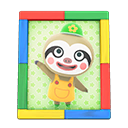 Animal Crossing Leif's photo|Colorful Image