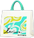 Animal Crossing Light blue apparel-shop paper bag Image