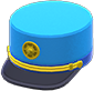 Animal Crossing Light blue conductor's cap Image