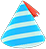 Animal Crossing Light blue tiny party cap Image