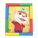 Animal Crossing Lottie's photo|Colorful Image