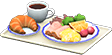 Animal Crossing Luncheon plate meal Image