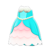 Animal Crossing Mermaid Princess Dress|Light Blue Image