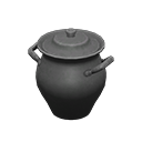 Animal Crossing Metal pot|Black Image