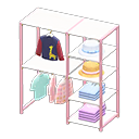 Midsized clothing rack Kids' clothes Displayed clothing Pastel