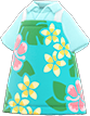 Animal Crossing Mint Hawaiian-print apron Image
