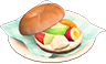 Animal Crossing Mixed-fruits bagel sandwich Image