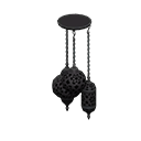 Animal Crossing Moroccan lights|Black Image