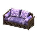 Moroccan sofa Purple