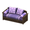 Moroccan sofa Purple