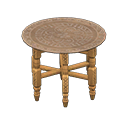 Animal Crossing Moroccan tray table|Ash brown Image