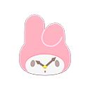 Animal Crossing My Melody clock Image