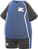 Animal Crossing Navy blue athletic outfit Image