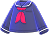 Animal Crossing Navy blue sailor's shirt Image
