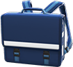 Animal Crossing Navy blue schoolbag Image
