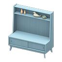 Nordic shelves None Fabric Blue