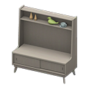 Nordic shelves None Fabric Gray