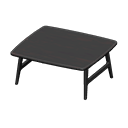 Nordic table None Fabric Black
