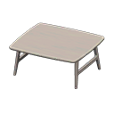 Nordic table None Fabric Gray