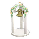 Nuptial bell white