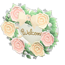 Animal Crossing Nuptial doorplate|brown1 Image