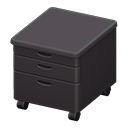 Animal Crossing Office cabinet|Black Image