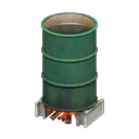 Oil-Barrel Bathtub