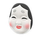 Animal Crossing Okame Mask (White) Image