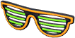 Animal Crossing Orange & lime neon shades Image