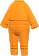 Orange clean-room suit