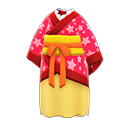 Animal Crossing Orihime outfit (Red) Image