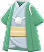 Animal Crossing Pale green Edo-period merchant outfit Image