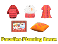 Paradise Planning Items