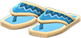 Animal Crossing Paradise Planning sandals Image