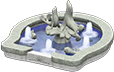 Animal Crossing Park fountain Image