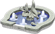 Animal Crossing Park fountain Image