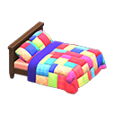 Patchwork bed Vivid