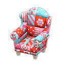Patchwork chair Cute
