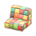 Patchwork sofa chair Colorful