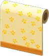 Animal Crossing Paw-print wall Image