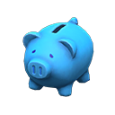 Piggy bank Blue