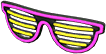 Animal Crossing Pink & yellow neon shades Image