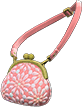 Animal Crossing Pink beaded clasp purse Image