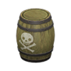 Animal Crossing Pirate Barrel Image
