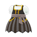 Animal Crossing Pirate Dress|Black Image