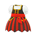 Pirate Dress Red